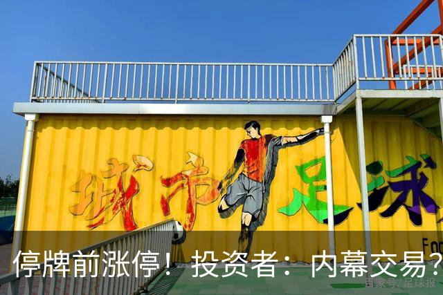 停牌前涨停！投资者：内幕交易？000668回应：按规则披露