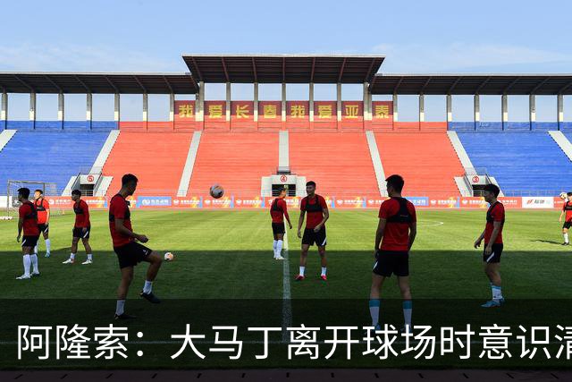 阿隆索：大马丁离开球场时意识清醒，正在医院接受预防性检查